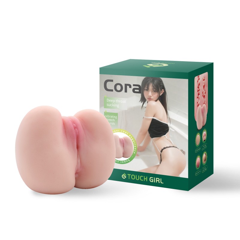 4.4lb Vibrating Ass Doll - Cora