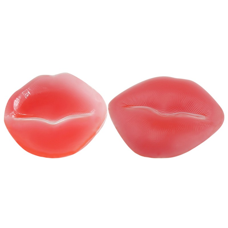Red Lip Silicone Nipple Sticker