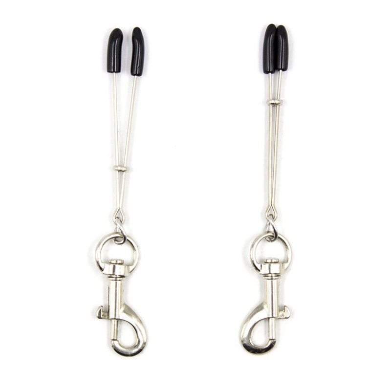 Adjustable Alloy Nipple Clip with Snap