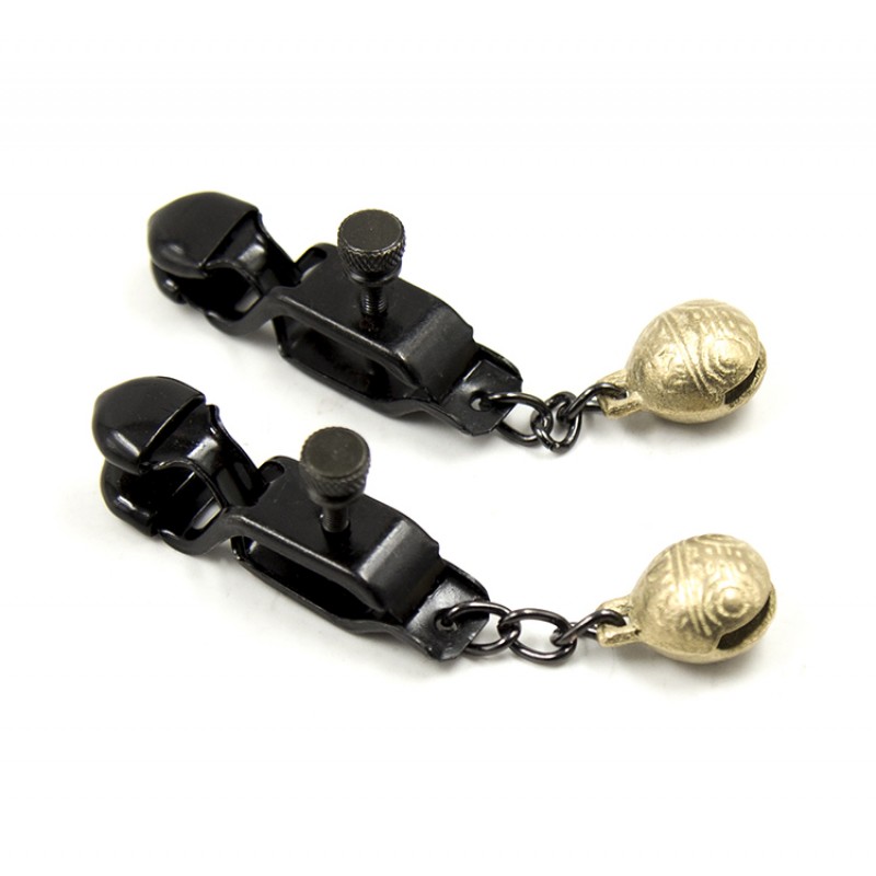 Metal Screw Nipple Clamps with Bells