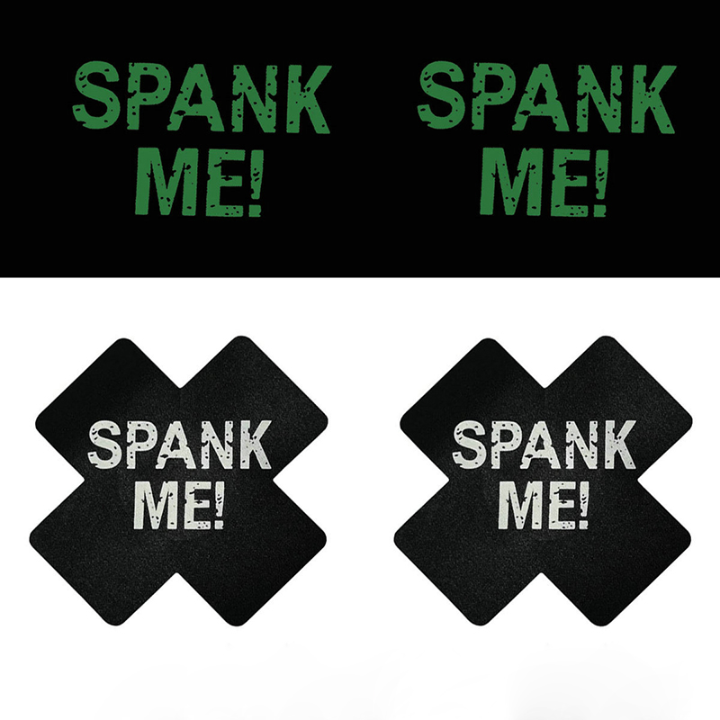 SPANK ME! Luminous Nipple Sticker
