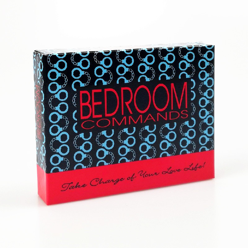 Bedroom Commands Game Card