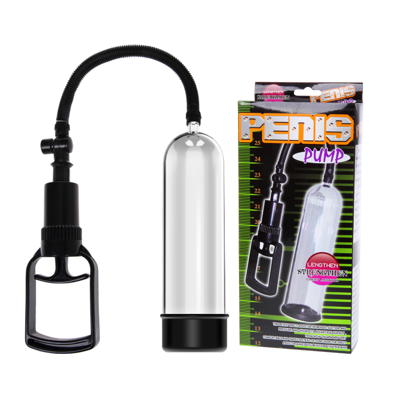 Pull Trigger Penis Pump with Lids