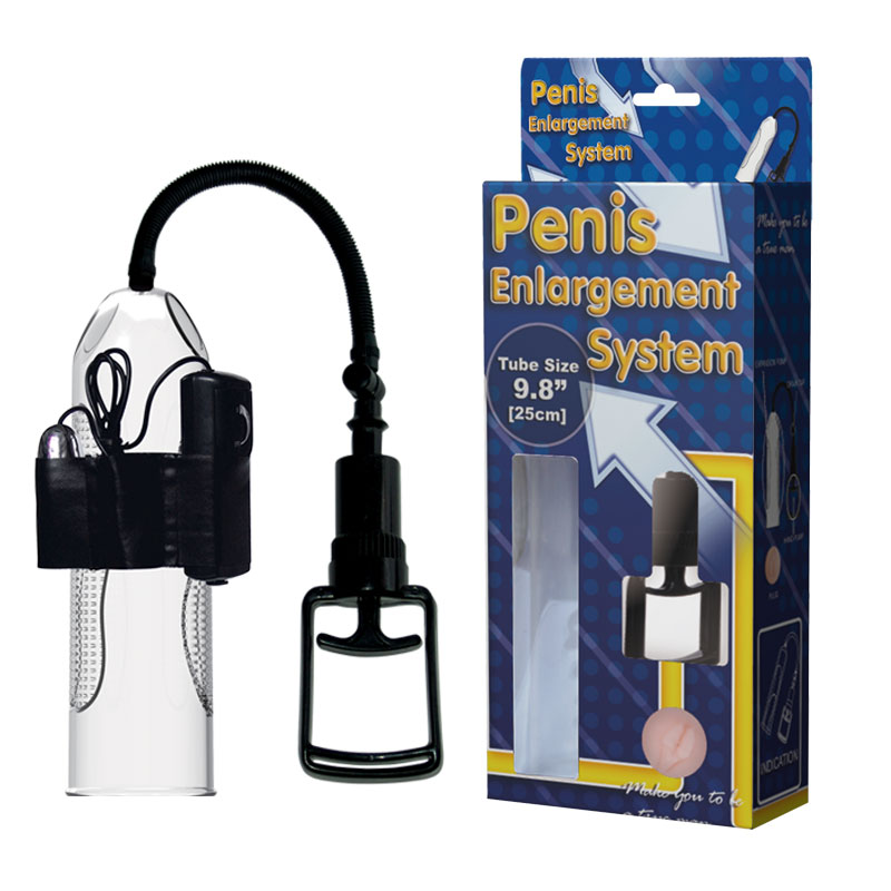 Pull Trigger Penis Pump with Vibrating Egg