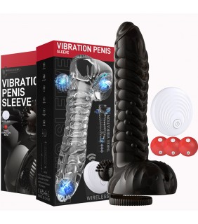 Vibrating Extension Penis Sleeve