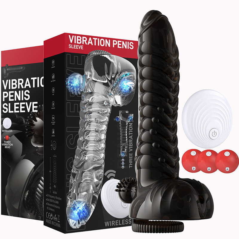 Vibrating Extension Penis Sleeve