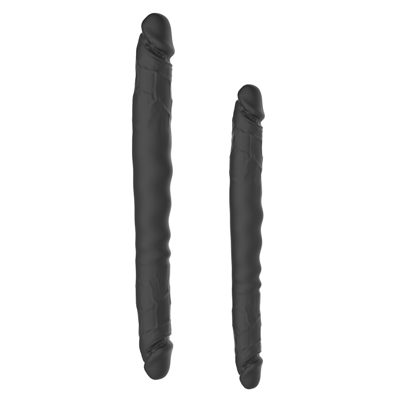 Dual Penetration Realistic Dildo in Black