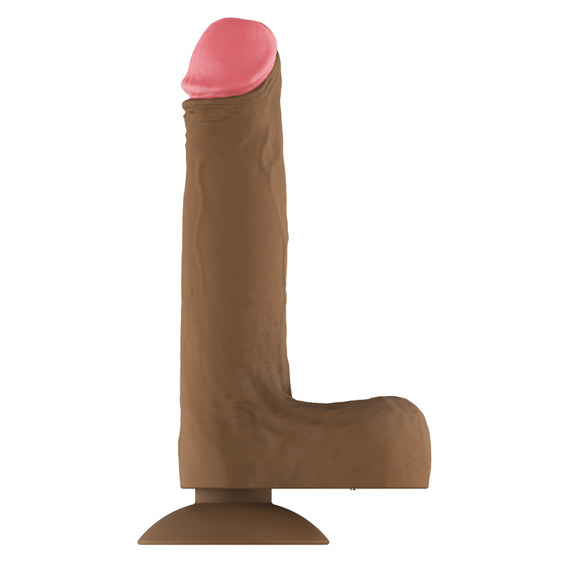 Heating and Vibrating Silicone Dildo - Overlord