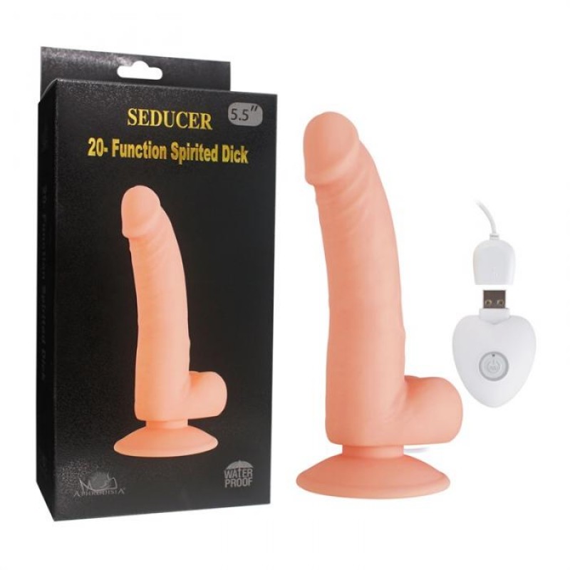 Spirited Dick - 5.5 Inch 20 Modes Realistic Dildo