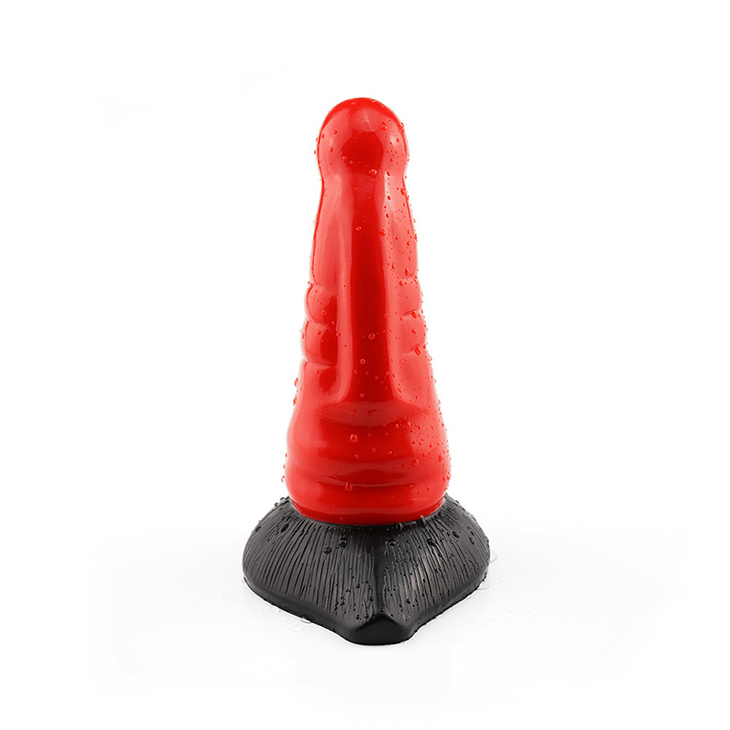 Silicone Weird Dildo in Red