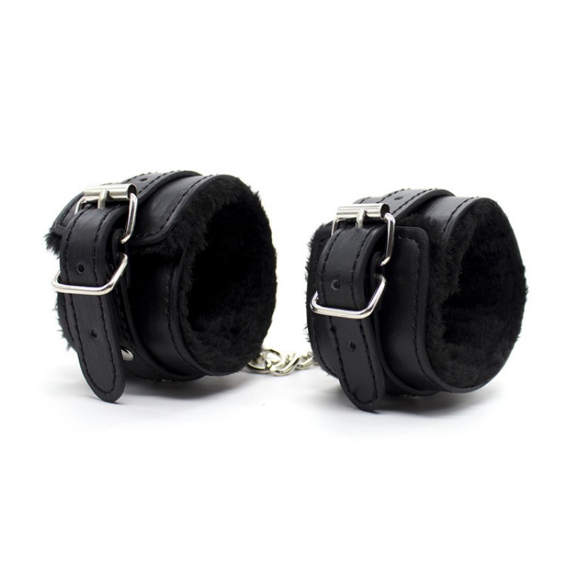 Fur Lined Leather Cuffs